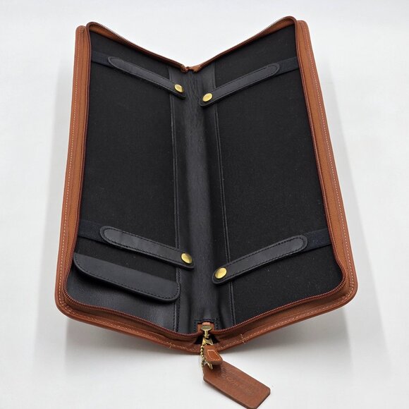 Coach Leather Travel Tie Case - Picture 7 of 16